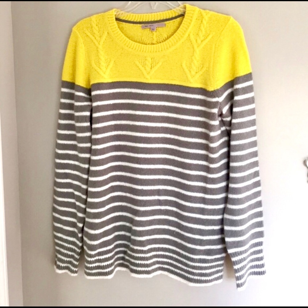 Gap Color block Striped Sweater
